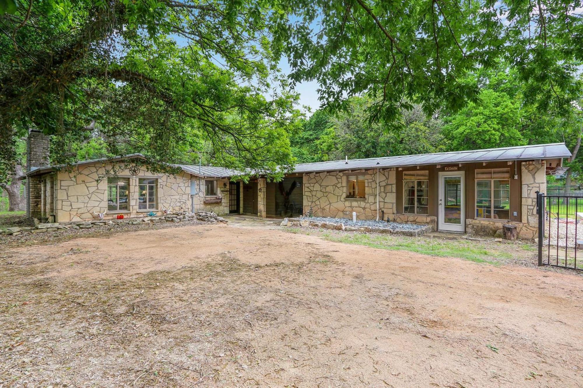 Villa Rock House On Cypress Creek Wimberley Exterior foto